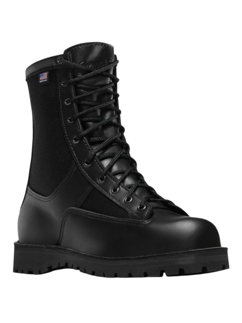Danner Acadia 8" Duty Boots - Black Size 6.5 Waterproof Vibram Sole